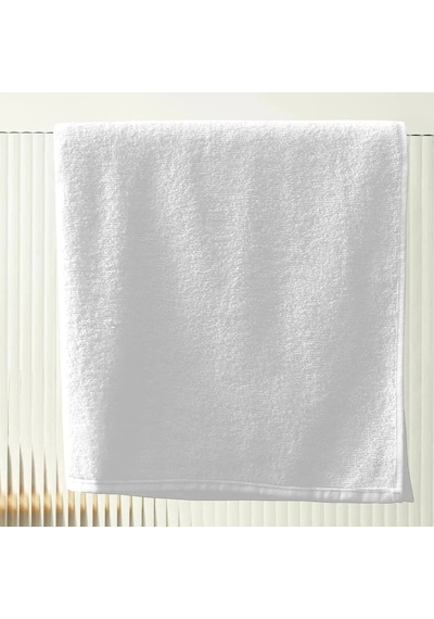 Günlük Ve Profesyonel Kullanıma Uygun 10 Adet Avs Havlu 50x85 Beyaz - Beyaz