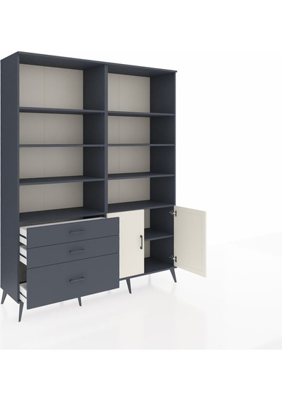 Hyperion Gardrop 9 Raflı 3 Çekmeceli 2 Kapaklı 176x44x221 Antrasit-aytaşı/antrasit Aytaşı/antrasit Hyperion Gardrop 9 Raflı 3 Çekmeceli 2 Kapaklı 176x44x221 Antrasit-aytaşı/antrasit Aytaşı/antrasit