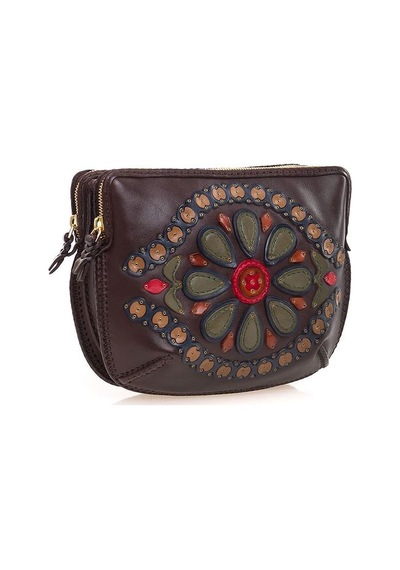 GÖN Gön Handmade Kadın Çapraz Askılı Çanta Sutu Kahve-çok Renkli