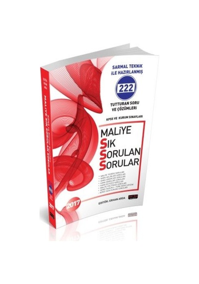 KPSS A Grubu ve Kurum Sınavları Maliye Sık Sorulan Sorular - Savaş Yayınevi