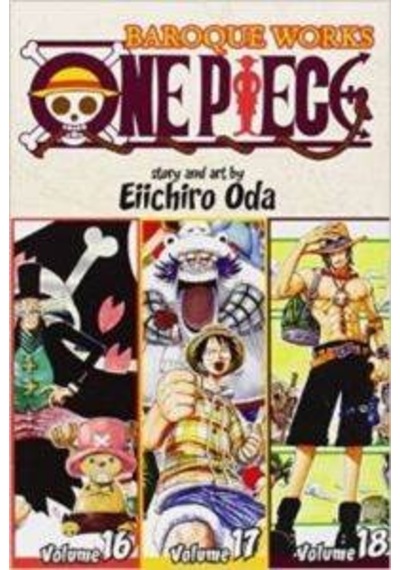 One Piece Omnibus Edition Vol. 6: Includes Vols. 16, 17 & 18 Ciltli Vız Media