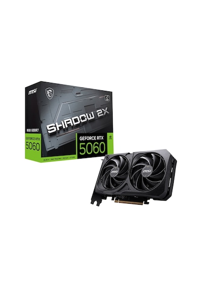 Msı Geforce Rtx 5060 8gb Shadow 2x Gddr7 128bit Dx12 Gaming Aeae1msı0222