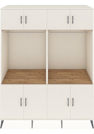 Kronos Gardrop 10 Raflı 8 Kapaklı 2 Askılı 176x59x221 Aytaşı-aytaşı/çam Aytaşı/çam Kronos Gardrop 10 Raflı 8 Kapaklı 2 Askılı 176x59x221 Aytaşı-aytaşı/çam Aytaşı/çam