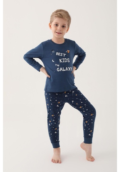 Rolypoly Roly Poly 3177 Best Kids The Galaxy Erkek Çocuk Uzun Kol Pijama Takım 001