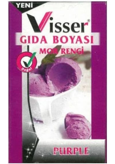 Visser Toz Gıda Boyası Mor 9 G