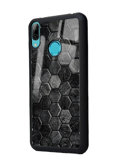 Huawei P Smart 2019 Taşlar Tasarımlı Glossy Telefon Kılıfı Çok Renkli