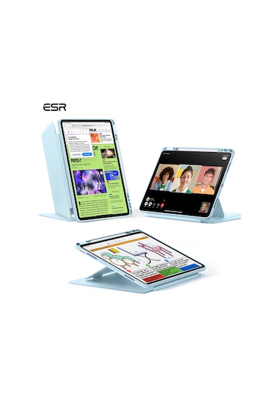 iPad Uyumlu  Air 13 M2-m3 2025 Flip Kalem Kontrol Kılıf Kapaklı Kılıf