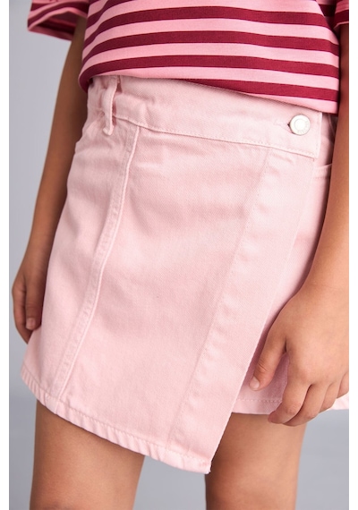 Defacto Açık Pembe Jean Şort Etek Kız Çocuk I1899a826aupn693 Pembe-pn693