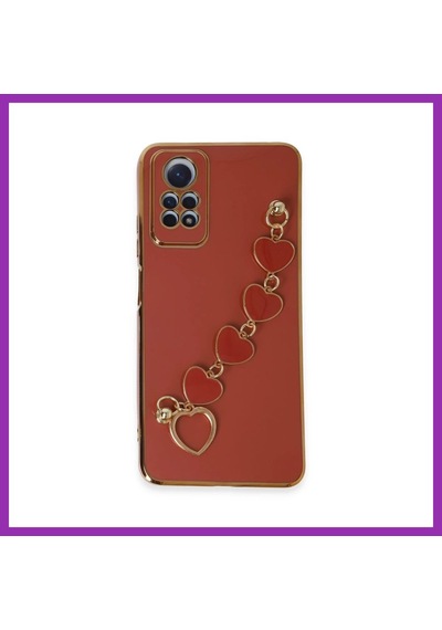 Bezos Redmi Note 12 Pro 4g Kılıf Esila Silikon - Kırmızı Bty