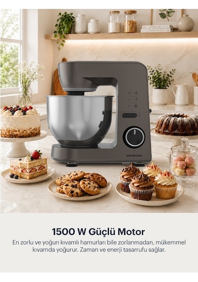 Grundig KMP 4670 K 1500 W Mutfak Makinesi