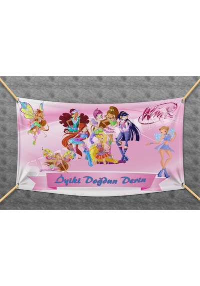Winx Doğum Günü Afişi (340770126)