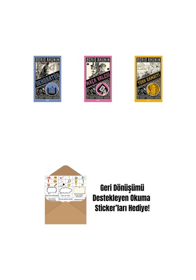 Dekoratör + Maça Valesi + Türk Gambiti + Okuma Sticker'ları