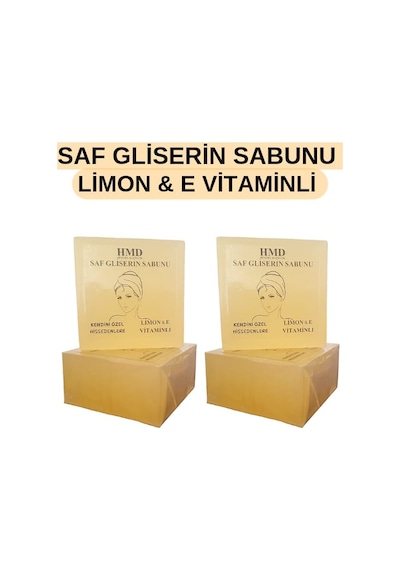 Hmd Glow Limon & E Vitaminli Saf Gliserin Sabunu 4 x 100 G