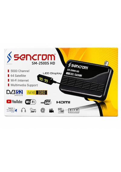 Uydu Alıcı Sm-2500s Hd