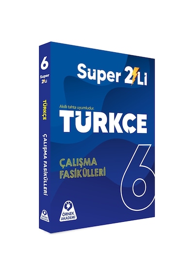 6. Sınıf Süper İkili Türkçe Seti Örnek Akademi