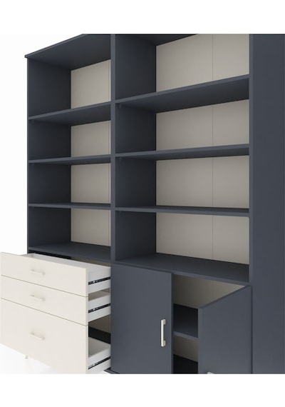 Hyperion Gardrop 9 Raflı 3 Çekmeceli 2 Kapaklı 176x44x221 Antrasit-antrasit/aytaşı Antrasit/aytaşı Hyperion Gardrop 9 Raflı 3 Çekmeceli 2 Kapaklı 176x44x221 Antrasit-antrasit/aytaşı Antrasit/aytaşı