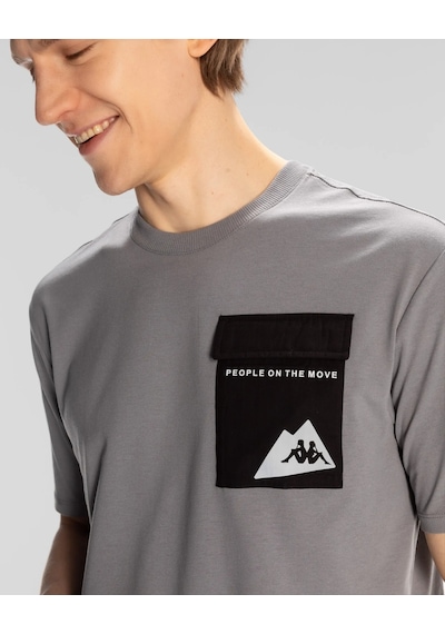 Kappa Maska Erkek T-shirt-mavi