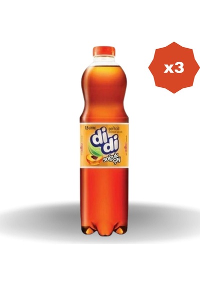 Didi Şeftalili Soğuk Çay 1,5 Lt - 3 Adet