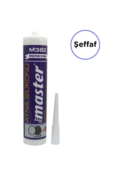 Master M360 Ayna Silikonu Şeffaf 280 Ml