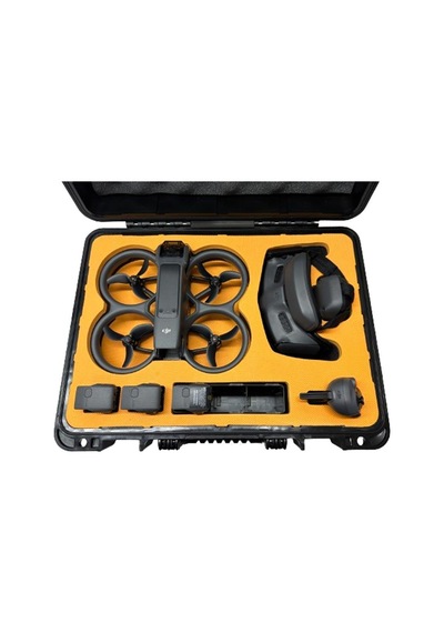 Clascase Avata 2 / Googles 3 Uyumlu Hardcase Drone Taşıma Çantası C029