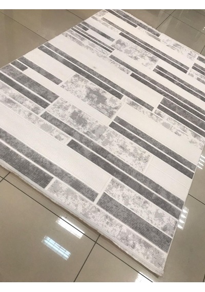 Padişah Halı Polo 74778 095 Serisi Akrilik Salon Oturma Yatak Odası Halısı Gri