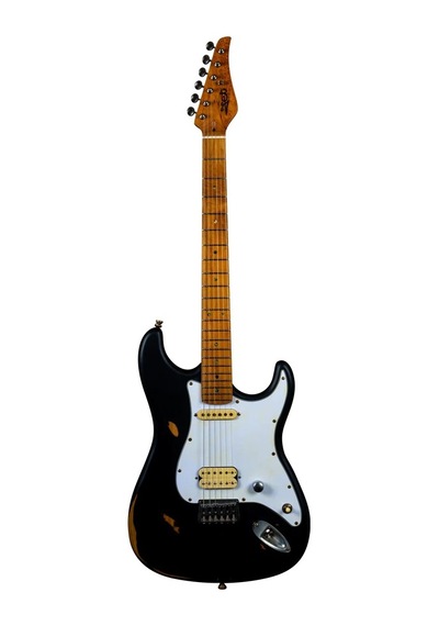 Jet Js-800 Rlc Bk Elektro Gitar Relic Black