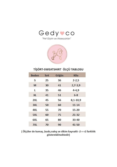 Gedyco Daisy Yellow İçi Polarlı Küçük Irk Köpek Sweatshirtü