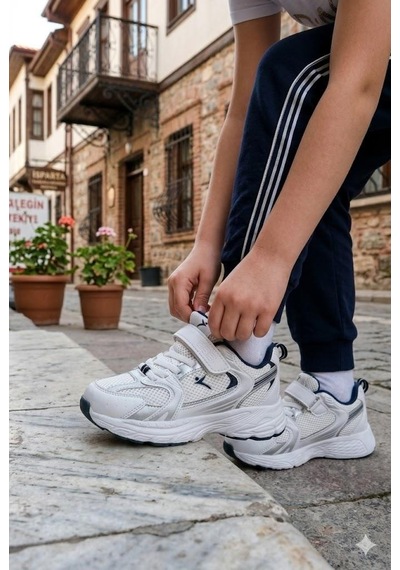 Fort Terra Cool Rahat Hafif Anatomik Kız Çocuk Ayakkabı Beyaz