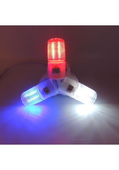 Kısa Led Gece Lambası 0,5W Tasarruflu Işıklı Fişli Düğmeli