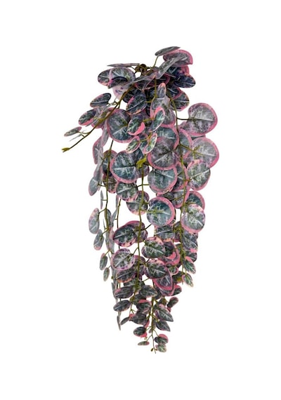 Yapay Çiçek Sarkan Lüx Okaliptus Pembe Rengi Yapay Sarmaşık 60 25cm