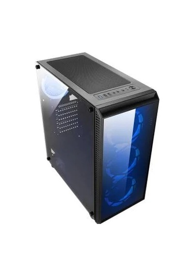 Omyvera 192-6 4x Blue Fan Usb 2.0 250w 300w Matx Gaming Bilgisayar Kasası
