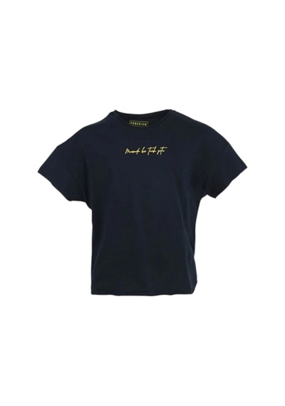 Fenerium Fenerbahçe Çocuk Tribün Elyazı Lacivert T-shirt Lacivert