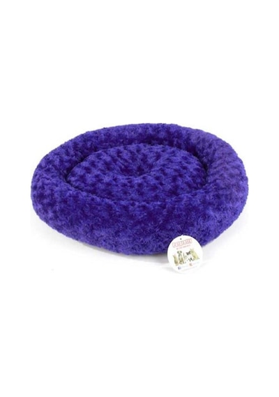 Pet Pretty Simit Yatak Peluş Mor 55x55cm