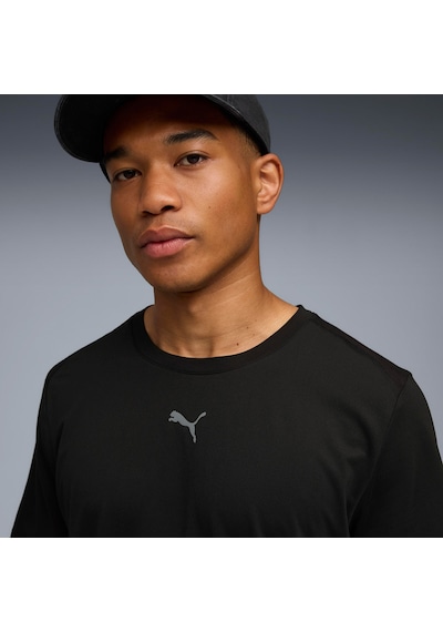 Puma Cloudspun Erkek Siyah Antrenman T-shirt 527593 Siyah