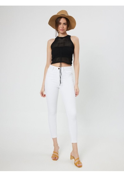 LOFT Crop Kadın Atlet Lf2032014 Q1.v1 Siyah