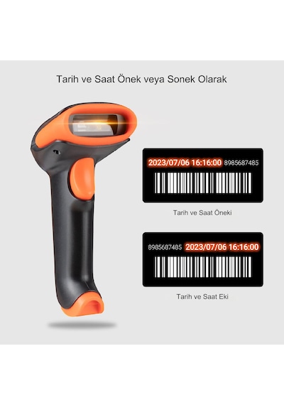 Tera Pro Kablosuz 1d 2d Qr Kablosuz Barkod Okuyucu Hw0002