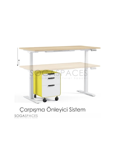 Regula Desk 3p - Elektrikli Yükseklik Ayarlı Çalışma Masası, Çift Motorlu, Bluetooth Kontrollü, 60-125 Cm Ayar Aralığı, 125 Kg Taşıma Kapasiteli, 3 Hafızalı Beyaz Ayak - Antrasit Tabla, 160x80 Çok Renkli Regula Desk 3p - Elektrikli Yükseklik Ayarlı Çalışma Masası, Çift Motorlu, Bluetooth Kontrollü, 60-125 Cm Ayar Aralığı, 125 Kg Taşıma Kapasiteli, 3 Hafızalı Beyaz Ayak - Antrasit Tabla, 160x80 Çok Renkli