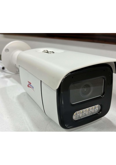 Ztech Zr-2088 8mp 4mm F1.0 4led Fullcolor + Mikrofon Bullet Dış Mekan Ip Kamera