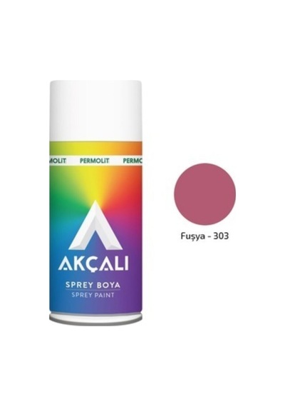 303 Fuşya Alüminyum-ahşap-plastik-demir-metal- Fuşya Sprey Boya 400 Ml 303-fuşya