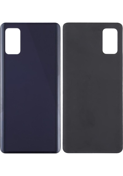 Samsung A41 Siyah Uyumlu Arka Kapak Batarya Kapağı Pil Kapağı Siyah