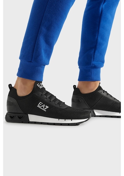 Ea7 Unisex Ayakkabı X8x171 Xk373 N181 Siyah-beyaz Beyaz - Siyah