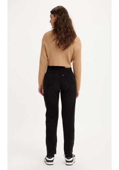 Levi's High Waist Mom Jean Tk Flash Black Kadın Jeans A7745-0007-2658 Siyah