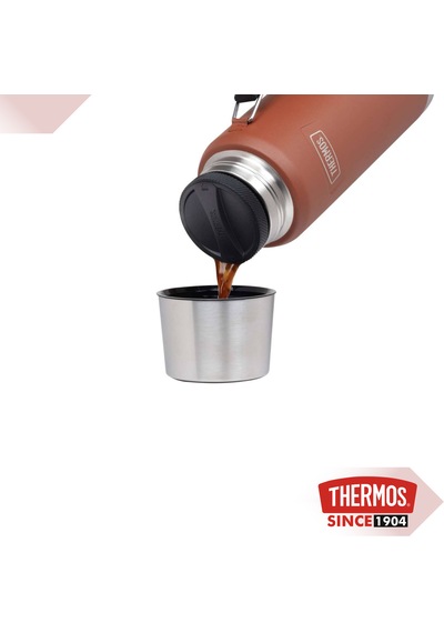 Thermos Icon Is210 1,2l Paslanmaz Çelik Şişe Termos Turuncu