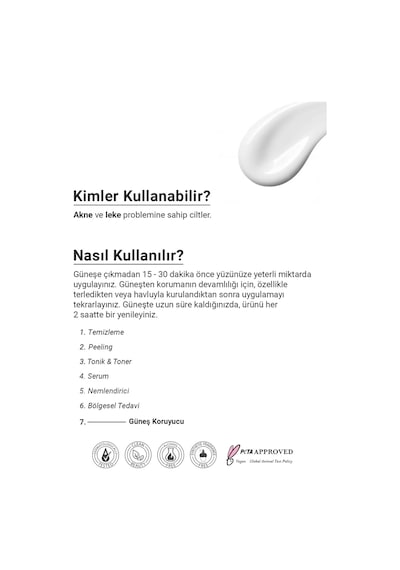 The NewLab Akne Ve Leke Önleyici Güneş Kremi (50 Spf)