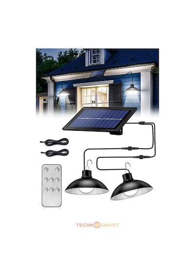 Technosmart Solar 2 Lambalı Askılı Kumandalı Renk Ve Seviye Seçen