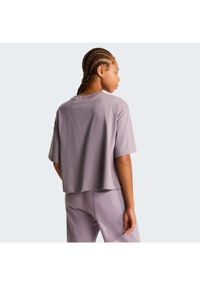 The North Face W Tnf Red Box S/s Boxy Tee Kadın Tişört Nf0a8eg6g7o1 Gri
