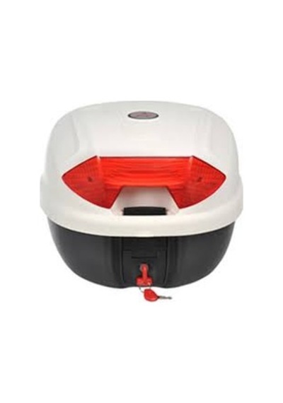 Arwic Motor Arka Çanta Bagaj 32 Lt Beyaz+Baglantı Aparatları N11.1449