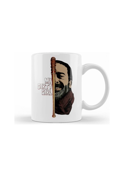 Negan Look At My Dirty Kupa Bardak Porselen Karışık