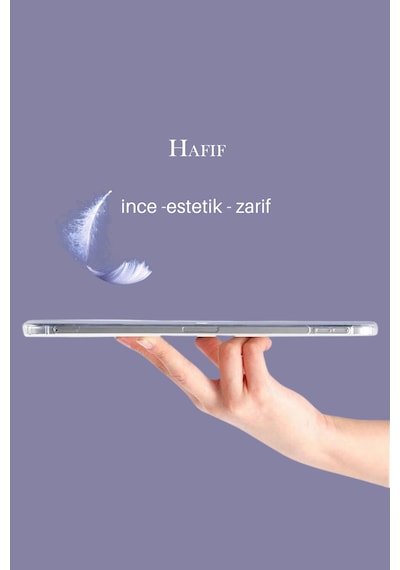 Redmi Pad 2 11" 2025 Uyumlu Kalem Bölmeli Uyku Modlu Tam Korumalı Tablet Kılıfı Kılıf