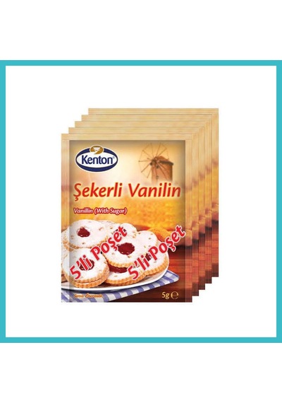 Bezos Kenton Şeker Vanilin 5 Li 5 Adet Dfnbez